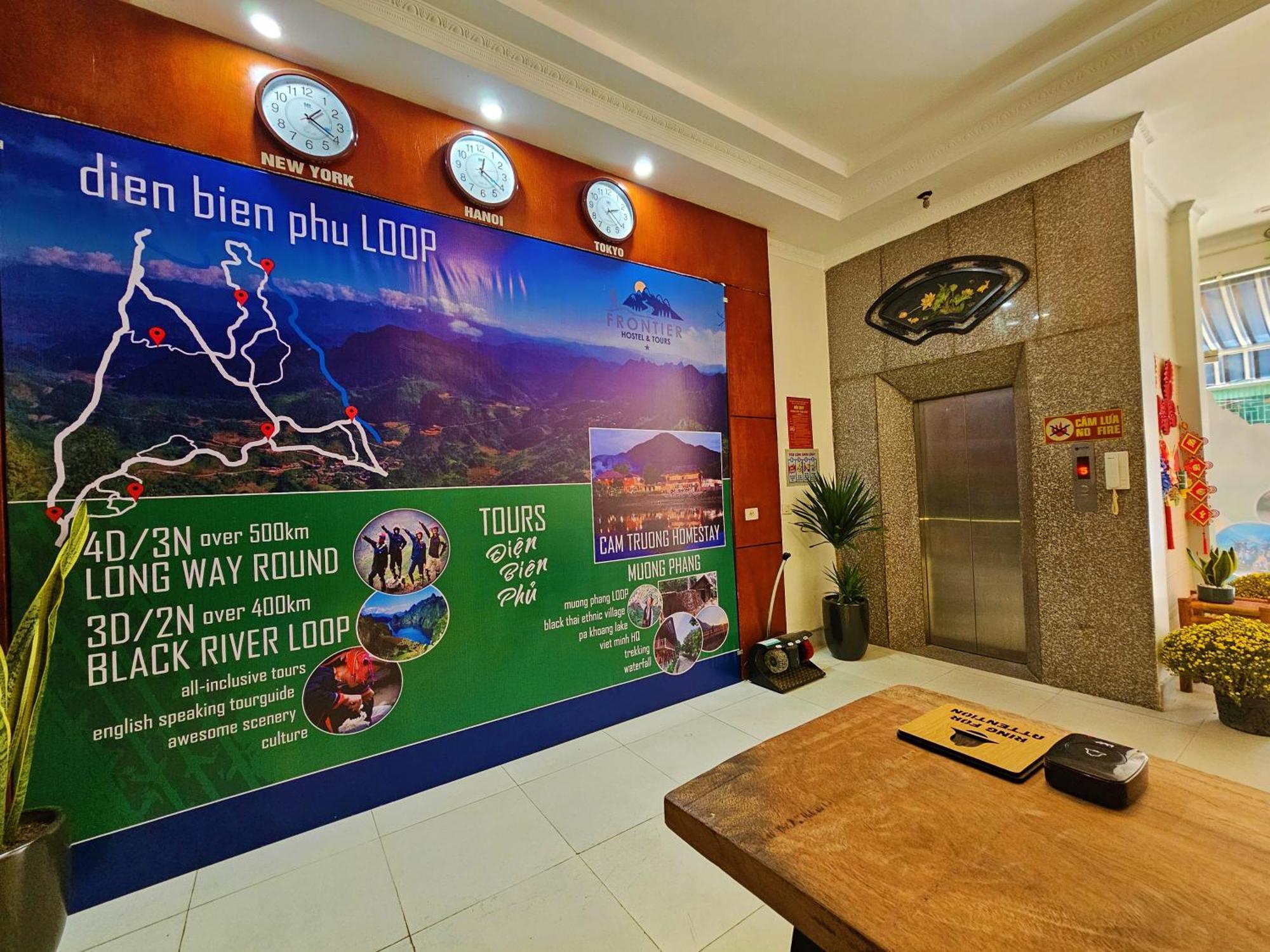 Frontier Hostel & Tours Diện Biên Phủ Exteriér fotografie